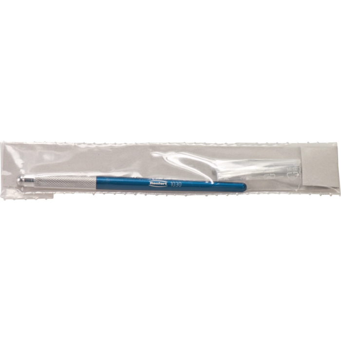 Universal Handle Instrumentarium Universal instrument Package 1 handle, 3 blades (wide, smooth, serrated ...