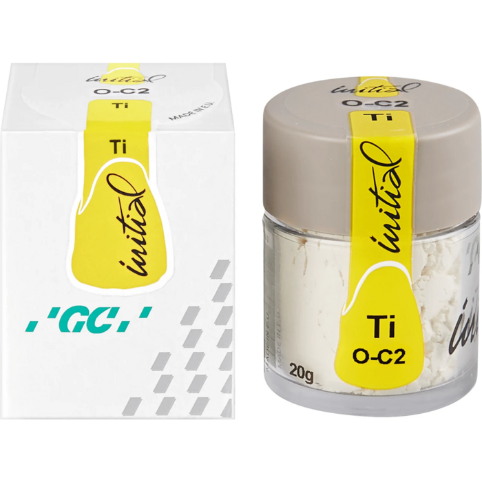 GC Initial™ TI Tin 20g powder opaque OP-C2 - Odonto
