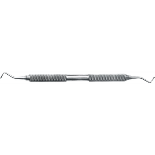 Gingival margin oblique stk. 1 mm, 17 cm, distal, rundt håndtak