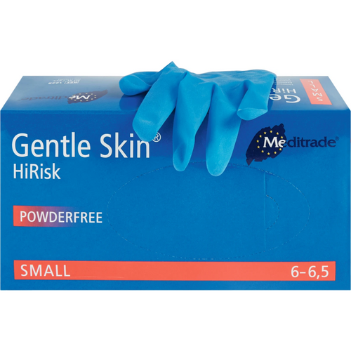 Gentle Skin HiRisk 50 par pudderfrie, blå, S