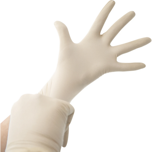 Medicom SafeTouch Connect Vitals latexhansker 100 stk. pudderfrie, natur, S