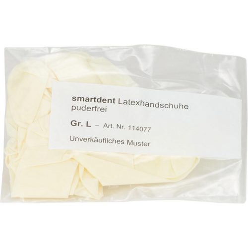 smart latekshansker PF prøve 1 par pudderfrie, L