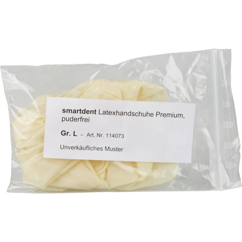 smart latekshansker Premium PF prøve 1 par pudderfrie, L