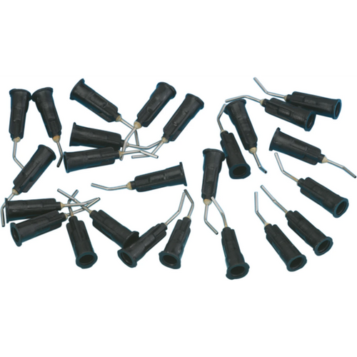 Applikasjonsnåler 20G pose 25 stk. svarte, vinklede, 20 gauge