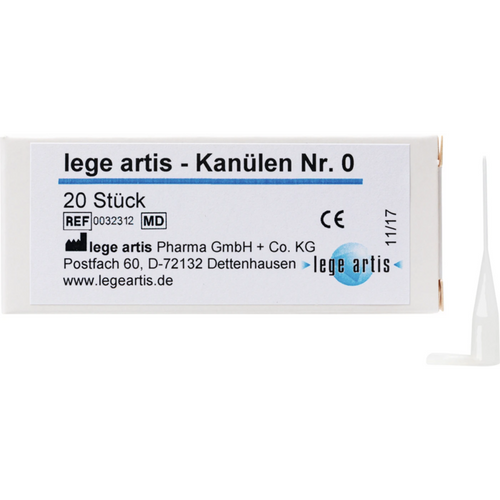 Kanyler nr. 0 20 nr. 0