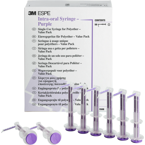 Intraorale sprøyter verdi-pakke 50 stk lilla
