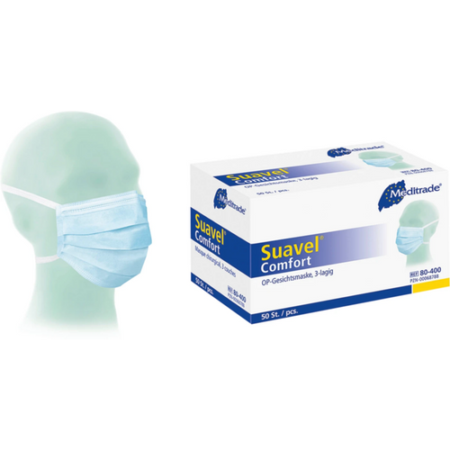 Suavel Comfort eske 50 stk blå, til å knyte