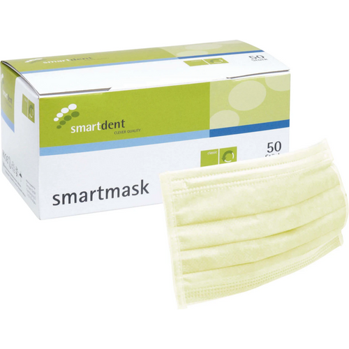 smartmask munnbind 50 stk. gule