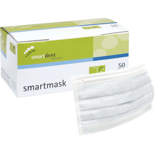 smartmask munnbind 50 stk. hvit