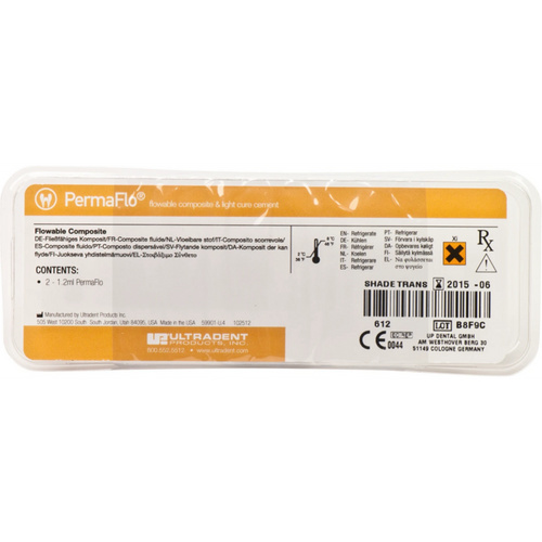 PermaFlo 2 x 1,2 ml sprøyte translucent