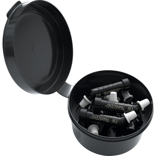 Transcend krukke 10 x 0,2 g single emalje hvit