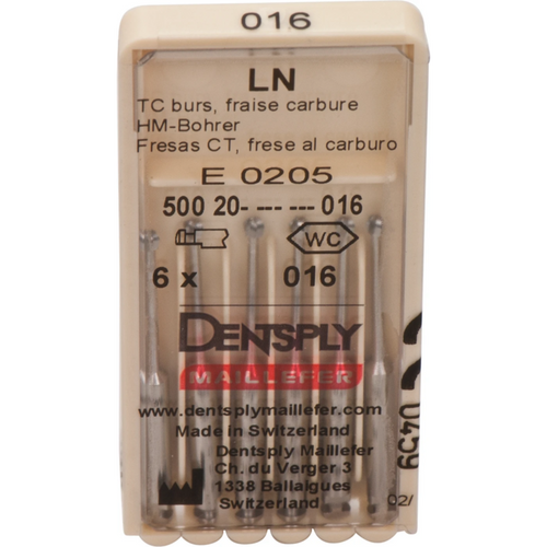 LN Long Neck Drill 6 stk. ISO 016