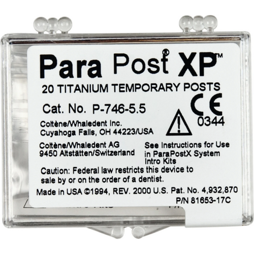 ParaPost XP midlertidige stifter 20 stk. størrelse 5,5