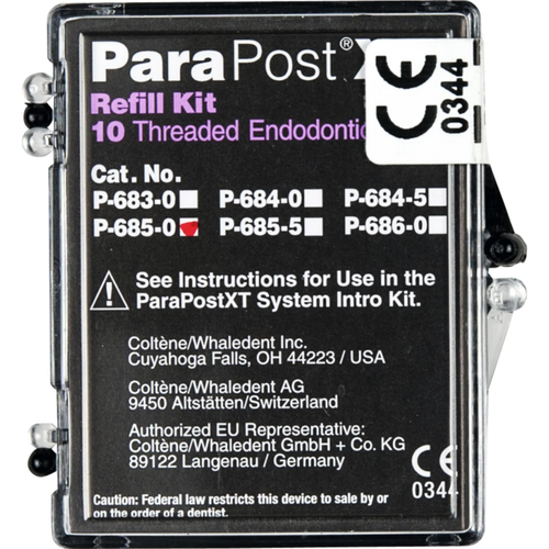 ParaPost XT titan stifter Refillpakke 10 stk. 1,25 mm, rød