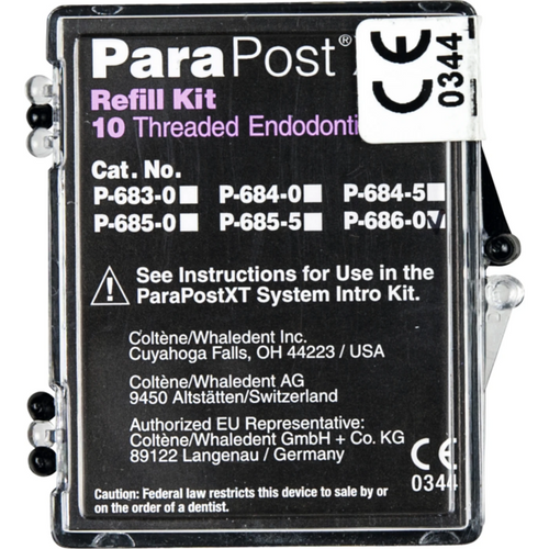 ParaPost XT titan stifter refill-pakke 10 stk. 1,5 mm, sort