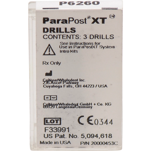 ParaPost XT bor refill-pakke 3 stk. 1,5 mm svart