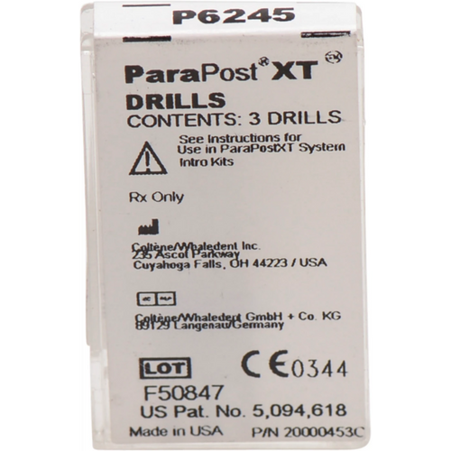 ParaPost XT bor refill-pakke 3 stk. 1,14 mm blå