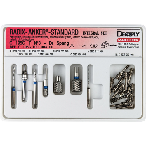 RADIX-ANCHOR-STANDARD titan sett størrelse 3