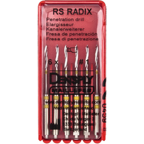 RS RADIX PENS 6 stk. RS-kanalutvidere størrelse 1