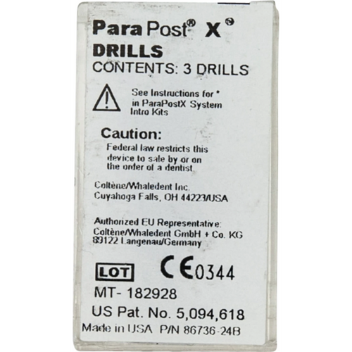 ParaPost X bor Refillpakke 3 stk. 1,75 mm, grønn