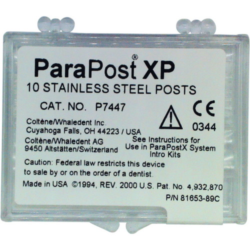 ParaPost XP rustfrie stålstifter 10 stk. størrelse 7