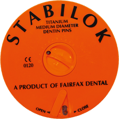 STABILOK jumbopakke med 5 forborr, 100 stifter normal, titan, oransje