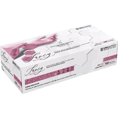 FANCY ROSE 100 stk., pudderfrie, rosa, M