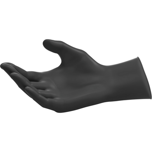 MICROFLEX MidKnight Touch 93-732 100 stk. pudderfrie, svarte, L