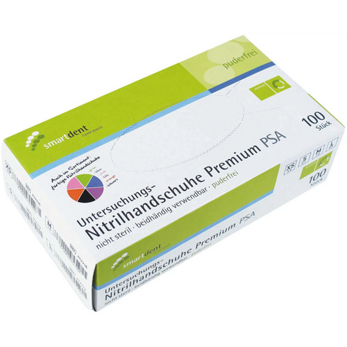smart nitrilhansker Soft Premium 100 stk pudderfrie, M