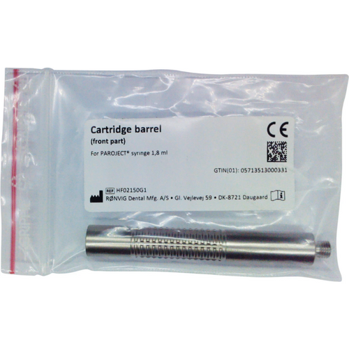 Paroject injeksjonssprøyte husdel (fremre del) for PAROJECT