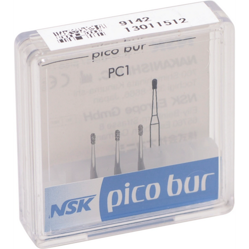 pico bur 3 stk. type PC1, 1,9 mm, Ø 0,9 mm