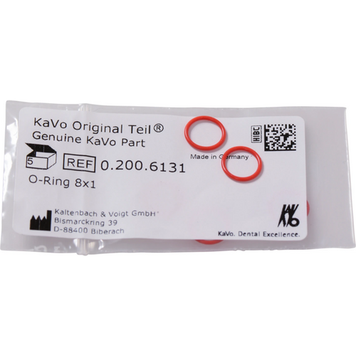 O-ring 5 stk. for MULTIflex kobling 459, INTRAlux CL 04, Surgery 3624N