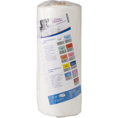 Pasientserviett nr. 3 rull 60 stk. hvit, 80 x 54 cm