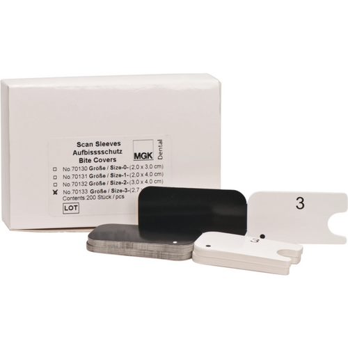 Bitebeskyttelse for Scan Sleeves / TABLine Sleeves 200 Stk. størrelse 3 (2,7 x 5,4 cm)