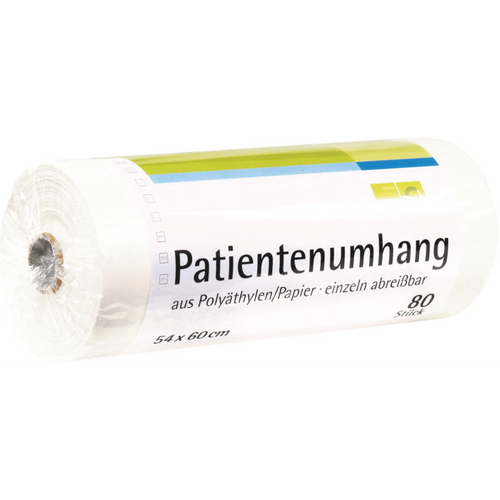 smart pasientkapper rull 80 stk hvit, 54 x 60 cm