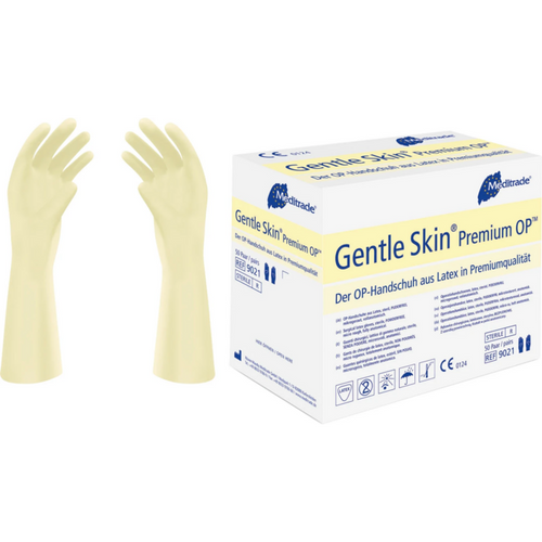 Gentle Skin Premium OP 50 par, pudderfrie, natur, størrelse 6
