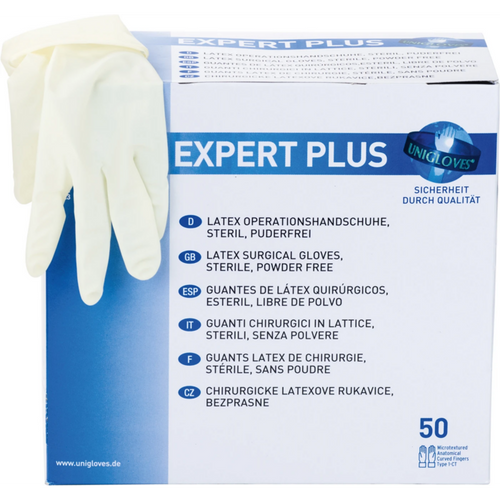 EXPERT PLUS 50 par pudderfrie, natur, størrelse 7