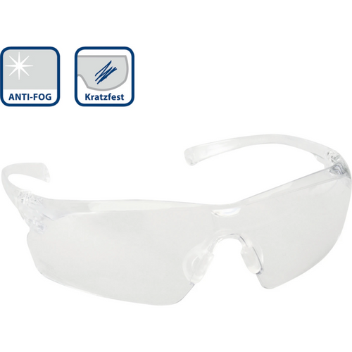 H&W beskyttelsesbrille Panorama stk. gjennomsiktig