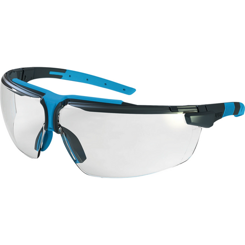 Hager iSpec beskyttelsesbrille Softflex Fit stk. antrasitt/blå