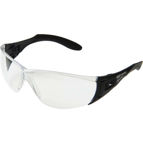 KKD ANTI-FOG vernebriller Superflex Click stk. klar, svart
