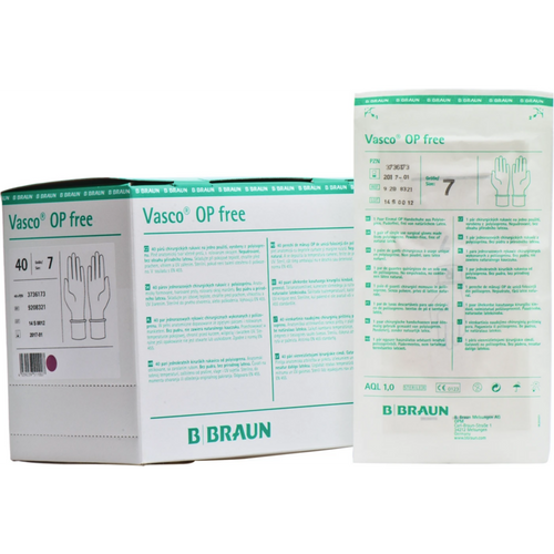 Vasco OP free 40 par pudderfrie, naturhvite, størrelse 7