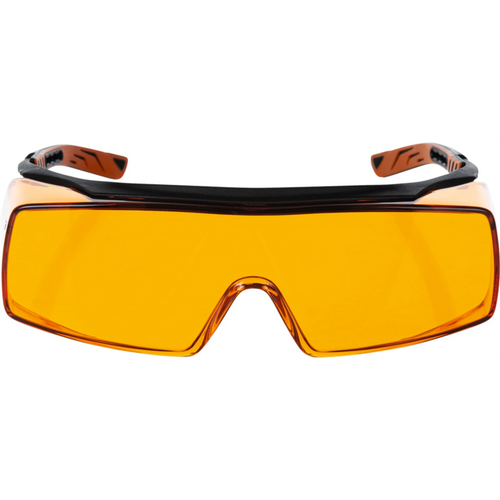 UltraTect beskyttelsesbriller stk. Sort innfatning, oransje glass