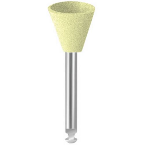 EVE ECOCOMP 10 stk lysegul medium, RA, form invertert kjegle, 9,5 x 8 mm