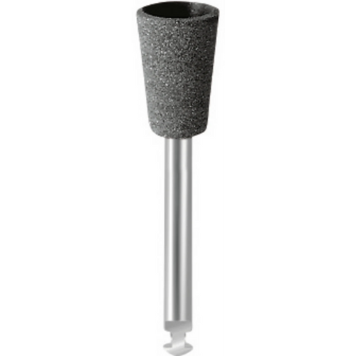 EVEFLEX polerer 100 stk. sorte grove, RA, fasong omvendt kjegle, 6,5 x 9,5 mm