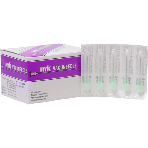 Endo Vacuum engangskanyle 100 stk. 0,8 x 38 mm