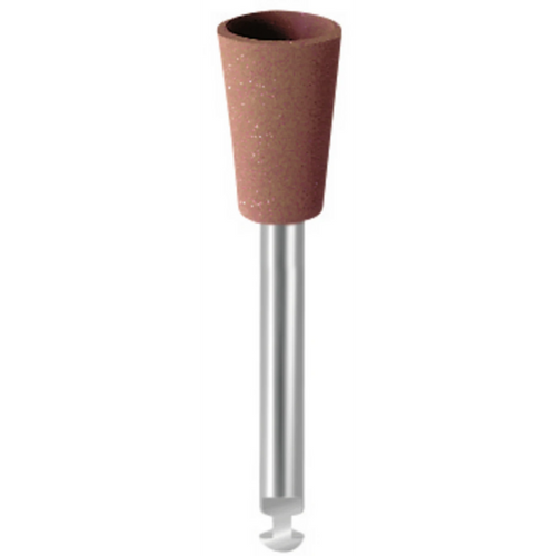 EVEFLEX polerer 100 stk. rød medium, RA, omvendt kjegleform, 6,5 x 9,5 mm