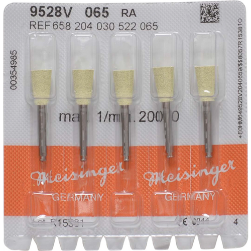 Composite polisher 9528 5 stk grønn, RA, figur 030, 9 mm, ISO 065