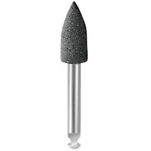 EVEFLEX polerer 10 stk. svarte grove, RA, flammeform, 5 x 10 mm