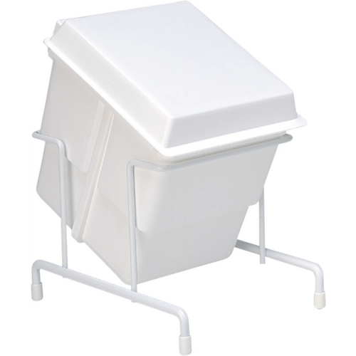 E-Z Storage Tub stk. med lokk, gjennomsiktig, 13,4 x 10,9 cm