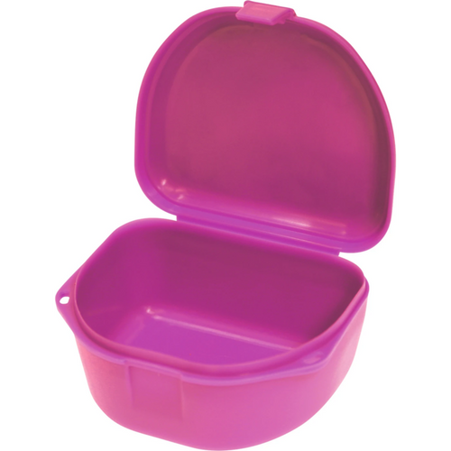 Rails/oppbevaringsbokser 12 stk dype, neonrosa